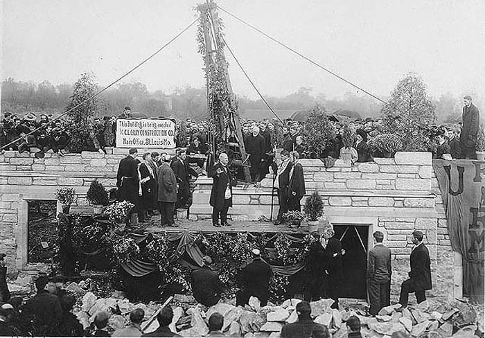 Waters Hall Cornerstone Laying 1907