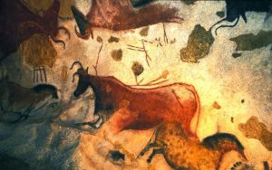 France's Ice Cave in the Dordogne/Lot region and the Midi-Pyrénées contains drawings of ancient cattle. The drawings are around 10,000 years old. Courtesy the Government of France.