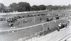 A favorite part of the week was the Horse Show held at Rollins Field, now Stankowski Field. Courtesy University Archives.