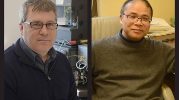 The University of Missouri recently had three faculty members named 2018 Fellows of the American Association for the Advancement of Science (AAAS). Two of those faculty members, Scott Peck (left) and Shi-Jie Chen, have ties to the Department of Biochemistry at MU.
