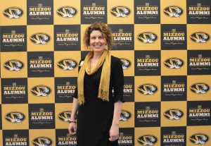 CAFNR doctoral candidate in agricultural education and leadership, Rebecca Mott, was recently selected as a recipient of the Mizzou 18 award. Photo courtesy of the Mizzou Alumni Association. 