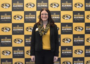 Rachel Owen, Ph.D. candidate in natural resources, was selected as one of the Mizzou 18 recipients. Photo courtesy of the Mizzou Alumni Association. 
