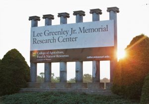 Lee Greenley Jr. Memorial Research Center sign