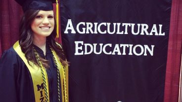 After multiple internships and professional work experiences related to agriculture communications – and numerous leadership opportunities within CAFNR – Samantha Turner now has the opportunity to share the agriculture message across the state as the newly named director of communications for Missouri Soybeans. Photo courtesy of Samantha Turner.