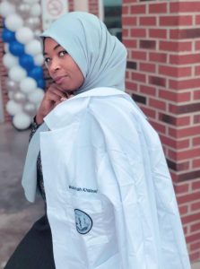 Khaleel said she is interested in a couple areas of medicine, including obstetrics and orthopedics. Khaleel’s said her studies at an osteopathic medical school have given her a different perspective to medicine. Photo courtesy of Mubinah Khaleel.