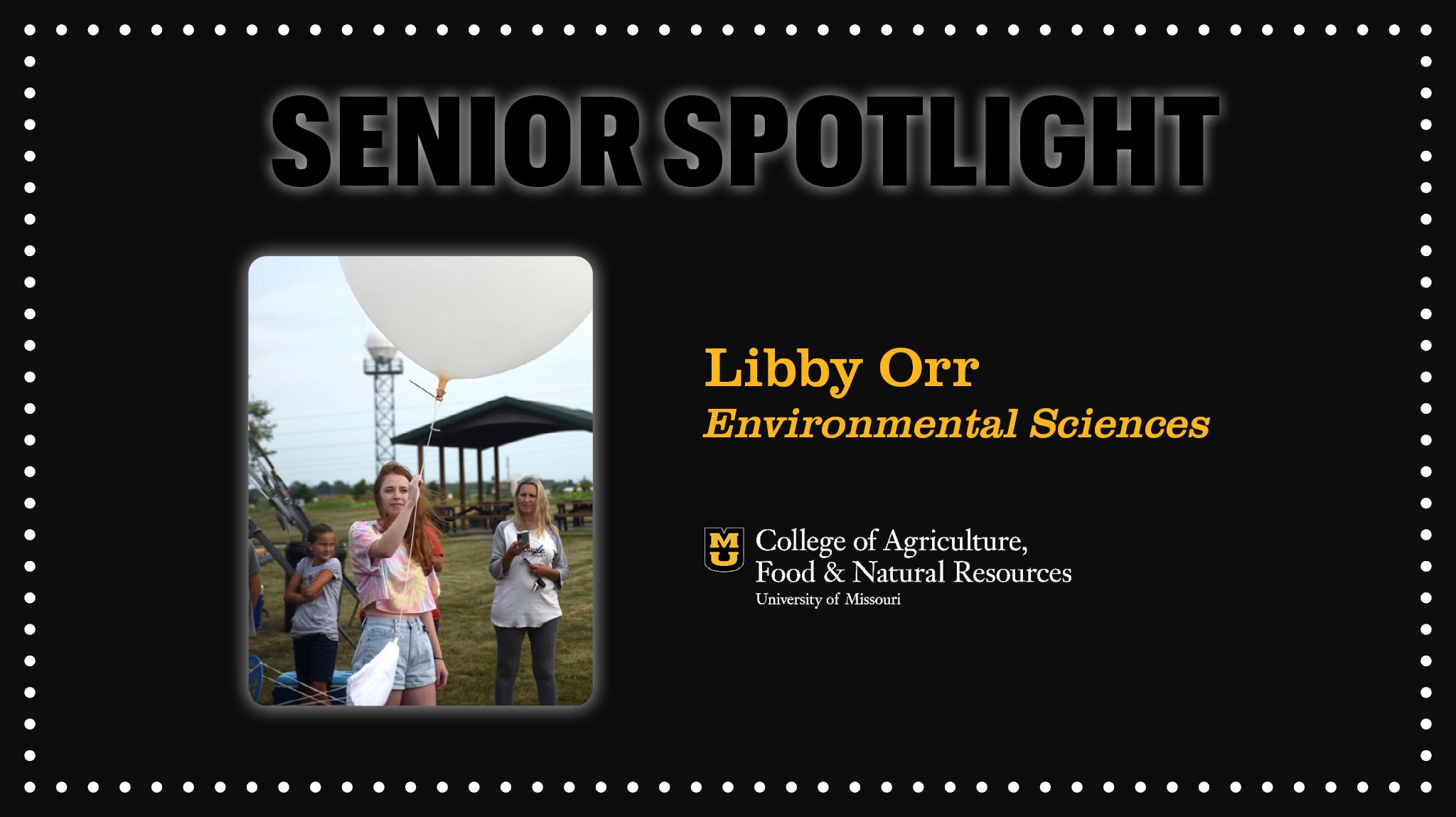 Senior Spotlight: Libby Orr (click to read)