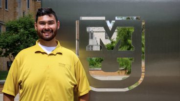 Alex Muñoz just began his new role this summer as director of student recruitment in CAFNR. His job allows him to travel throughout the state and share how CAFNR helped prepare him for the future, as well as the great hands-on learning opportunities in each of the College’s 14 degree programs. He regularly meets with students and parents on campus as well. Photo courtesy of Alex Muñoz.