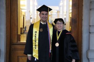 Muñoz graduated with a degree in plant sciences in 2019. Photo courtesy of Alex Muñoz.