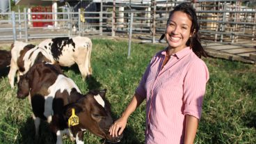 Hired in 2019, Verónica Negrón-Pérez has spent the past three-plus years as an assistant researcher and principal investigator at one of the University of Puerto Rico-Mayaguez’s agricultural experiment stations (Tropical Animal Reproduction Investigation Center) – this one located in Gurabo, on the eastern side of Puerto Rico. It has been a perfect opportunity at the same university where she earned her undergraduate degree. Photo courtesy of Verónica Negrón-Pérez.