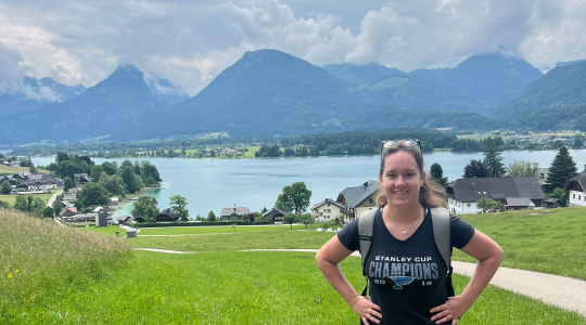 Blackmore named to CAFNR International Education Committee after study abroad experience in Austria (click to read)