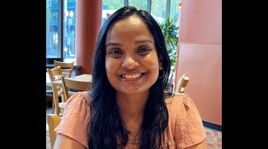 Postdoctoral fellow spotlight: Q&A with Ranjita Sinha (click to read)