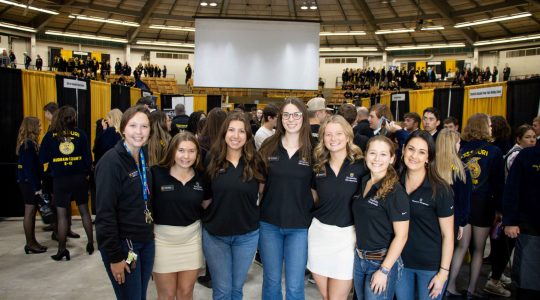 Agricultural Education and Hospitality Management get hands-on experience behind the scenes of Missouri FFA Convention (click to read)
