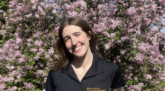 From biochemistry to nutrition and exercise physiology: The path to a&nbsp;PhD (click to read)