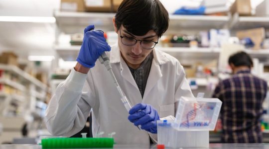 Driven by discovery: Mizzou undergraduate finds his path in the&nbsp;lab (click to read)