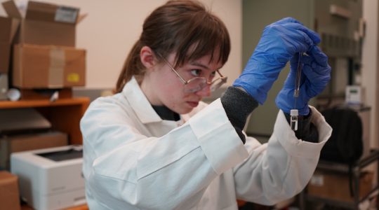 Plant sciences student presents innovative research at Undergraduate Research Day at the Missouri State&nbsp;Capitol (click to read)