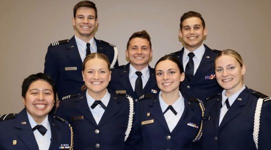 Alumna forecasts a bright future with the U.S. Air&nbsp;Force (click to read)