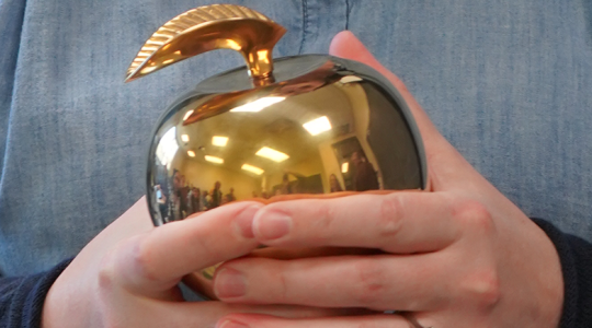 Two FNES faculty members honored with CAFNR's Golden&nbsp;Apple (click to read)