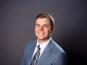 Drew Kientzy smiling.