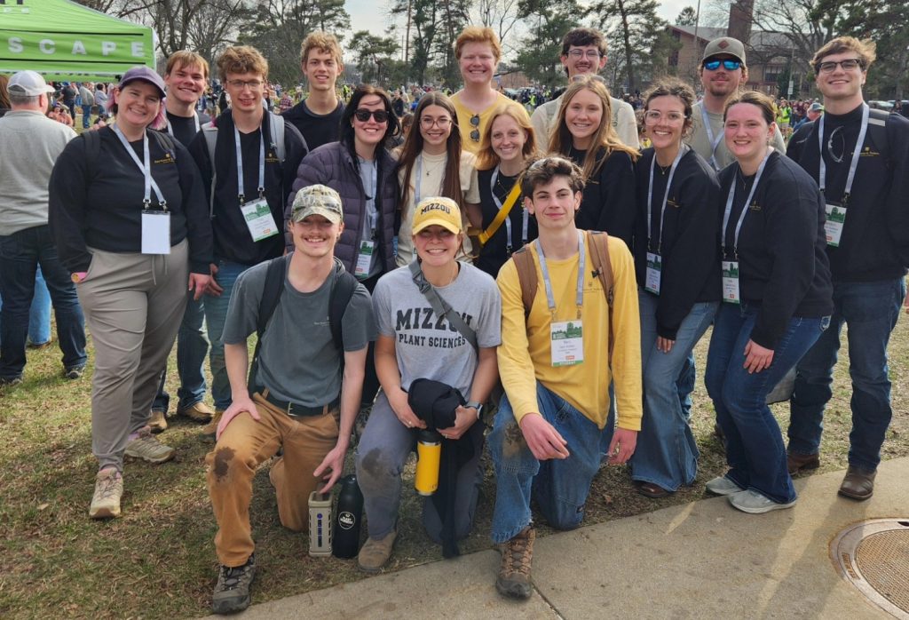 Mizzou Plant Science and Technology students compete in the 2026 National Collegiate Landscape Competition.