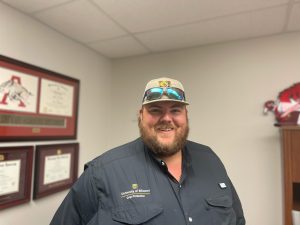 Chase Floyd smiling.