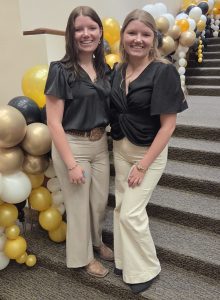 Beth and Bell Foltz smiling.