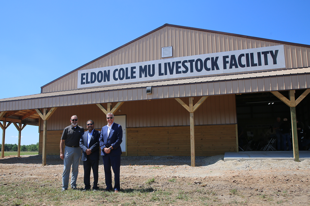 Leadership at Eldon Cole Livestock Facility.